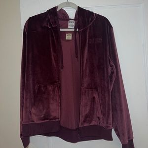 Victoria’s Secret velour track jacket